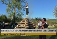 ZAHOŘANY: Hasiči ze Zahořan připravili pro děti i dospělé vydařené pálení čarodějnic