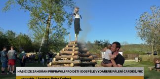 ZAHOŘANY: Hasiči ze Zahořan připravili pro děti i dospělé vydařené pálení čarodějnic