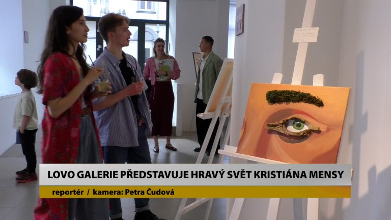 LOVOSICE: LOVO Galerie představuje hravý svět Kristiána Mensy