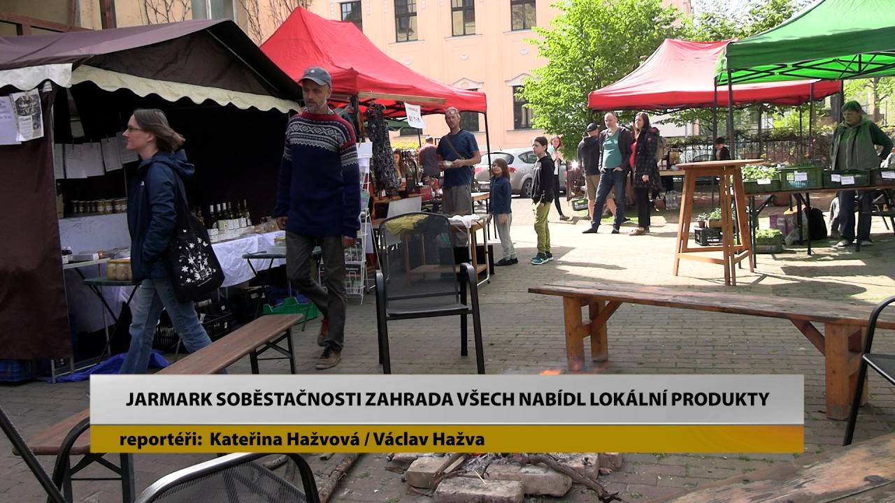 LITOMĚŘICE: Jarmark soběstačnosti Zahrada všech nabídl lokální produkty