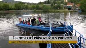 MALÉ ŽERNOSEKY: Žernosecký přívoz už je v provozu MALÉ ŽERNOSEKY: Žernosecký přívoz už je v provozu