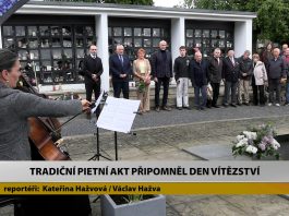 LITOMĚŘICE: Tradiční pietní akt připomněl Den vítězství
