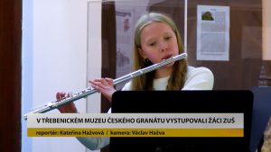 TŘEBENICE: V Muzeu českého granátu vystupovali žáci ZUŠ TŘEBENICE: V Muzeu českého granátu vystupovali žáci ZUŠ
