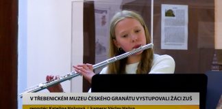 TŘEBENICE: V Muzeu českého granátu vystupovali žáci ZUŠ