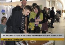 ROUDNICE N. L.: Galerijní noc nabídla bohatý program i dvě nové výstavy