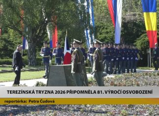 TEREZÍN: Terezínská tryzna 2026 připomněla 81. výročí osvobození