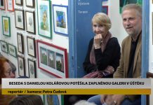 ÚŠTĚK: Beseda s Danielou Kolářovou potěšila zaplněnou galerii v Úštěku