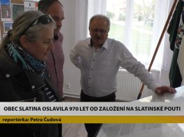 SLATINA: Obec oslavila 970 let od založení na Slatinské pouti