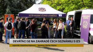 LITOMĚŘICE: Deváťáci se na Zahradě Čech seznámili s IZS LITOMĚŘICE: Deváťáci se na Zahradě Čech seznámili s IZS
