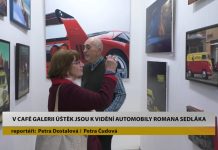 ÚŠTĚK: V Café galerii Úštěk jsou k vidění automobily Romana Sedláka