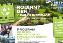 V. ŽERNOSEKY: Rodinný den v Parku inspirace bude s fotbalem a projížďkami lodí