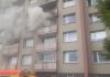 V Roudnici explodovala elektrokoloběžka: Požár v paneláku způsobil škodu za 700 tisíc korun