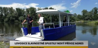 LOVOSICE: Lovosice slavnostně spustily nový přívoz Agnes