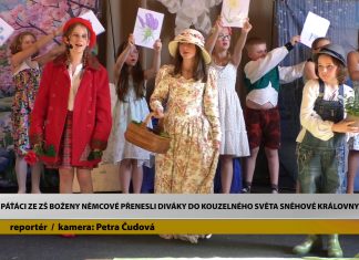 LITOMĚŘICE: Páťáci ze ZŠ Boženy Němcové přenesli diváky do kouzelného světa Sněhové královny