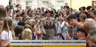 LITOMĚŘICE: Zahradní slavnost připomněla 120 let ZŠ Boženy Němcové v Litoměřicích