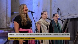 ZAHOŘANY: Křešice a Zahořany žily Nocí kostelů, v kostele Nejsvětější Trojice zazářily 3SiS Voices ZAHOŘANY: Křešice a Zahořany žily Nocí kostelů, v kostele Nejsvětější Trojice zazářily 3SiS Voices