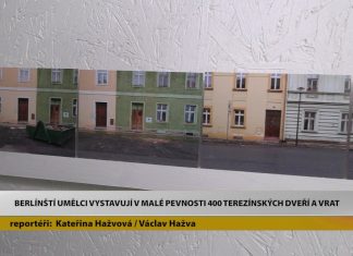 TEREZÍN: Berlínští umělci vystavují v Malé pevnosti 400 terezínských dveří a vrat