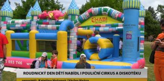 ROUDNICE N. L.: Den dětí nabídl i pouliční cirkus a diskotéku