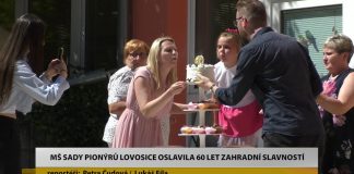LOVOSICE: MŠ Sady pionýrů oslavila 60 let Zahradní slavností