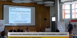 LITOMĚŘICE: Podnikatelské fórum řešilo otázky spojené s podnikáním ve městě