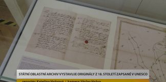 LITOMĚŘICE: Státní oblastní archiv vystavuje originály z 18. století zapsané v UNESCO