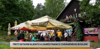 ÚŠTĚK: Třetí setkání klientů a zaměstnanců Chráněného bydlení počasí nepřekazilo