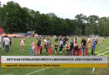LIBOCHOVICE: Děti si na fotbalovém hřišti užily plno zábavy