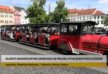 TEREZÍN: Klienti SeniorCentra Senevida se projeli vyhlídkovým vláčkem