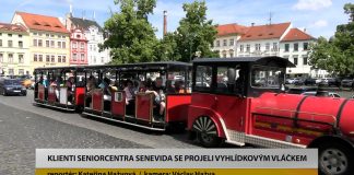 TEREZÍN: Klienti SeniorCentra Senevida se projeli vyhlídkovým vláčkem