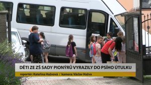 ŘEPNICE: Děti ze ZŠ Sady Pionýrů vyrazily do psího útulku ŘEPNICE: Děti ze ZŠ Sady Pionýrů vyrazily do psího útulku