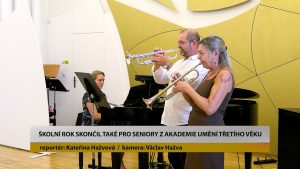 LITOMĚŘICE: Školní rok skončil také pro seniory z Akademie umění třetího věku LITOMĚŘICE: Školní rok skončil také pro seniory z Akademie umění třetího věku