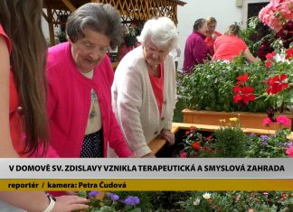 LITOMĚŘICE: V Domově sv. Zdislavy vznikla terapeutická a smyslová zahrada
