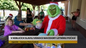 KEBLICE: V Keblicích slavili Vánoce navzdory letnímu počasí KEBLICE: V Keblicích slavili Vánoce navzdory letnímu počasí