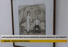 ÚŠTĚK: Café galerie Úštěk představuje jedinečnou kolekci grafik Ivy Hüttnerové