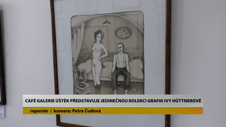 ÚŠTĚK: Café galerie Úštěk představuje jedinečnou kolekci grafik Ivy Hüttnerové