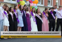 LITOMĚŘICE: ZŠ Havlíčkova se rozloučila s deváťáky při tradiční zahradní slavnosti
