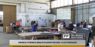 HROBCE: Výrobce obalů Pluspap oslavil 15 let provozu
