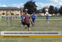 KEBLICE: 10. ročník Sportovního dne opět s volejbalem a pingpongem