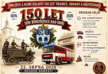 SDH Bohušovice nad Ohří slaví 150 let. Výročí doprovodí oslavy na náměstí i koncerty