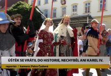ÚŠTĚK: Úštěk se vrátil do historie, nechyběl ani Karel IV.