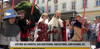 ÚŠTĚK: Úštěk se vrátil do historie, nechyběl ani Karel IV.