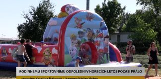 HROBCE: Rodinnému sportovnímu odpoledni u Labe letos počasí přálo