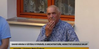 ÚŠTĚK: David Vávra v Úštěku vyprávěl o architektuře, herectví i Divadle Sklep