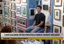 ÚŠTĚK: Café galerie Úštěk přivítala herce Josefa Trojana