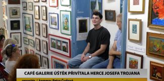 ÚŠTĚK: Café galerie Úštěk přivítala herce Josefa Trojana