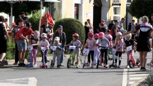 LIBOCHOVICE: Náměstí uzavřela oblíbená Koloběžkiáda LIBOCHOVICE: Náměstí uzavřela oblíbená Koloběžkiáda