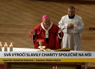 LITOMĚŘICE: Svá výročí slavily Charity společně v kostele na mši