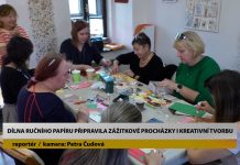 LITOMĚŘICE: Dílna ručního papíru připravila zážitkové procházky i kreativní tvorbu