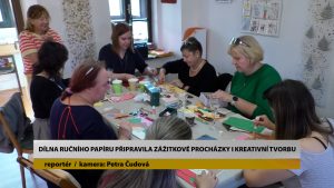 LITOMĚŘICE: Dílna ručního papíru připravila zážitkové procházky i kreativní tvorbu LITOMĚŘICE: Dílna ručního papíru připravila zážitkové procházky i kreativní tvorbu