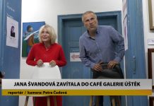 ÚŠTĚK: Jana Švandová zavítala do Café Galerie Úštěk